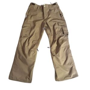 Planet Earth tan, size large, snow pants